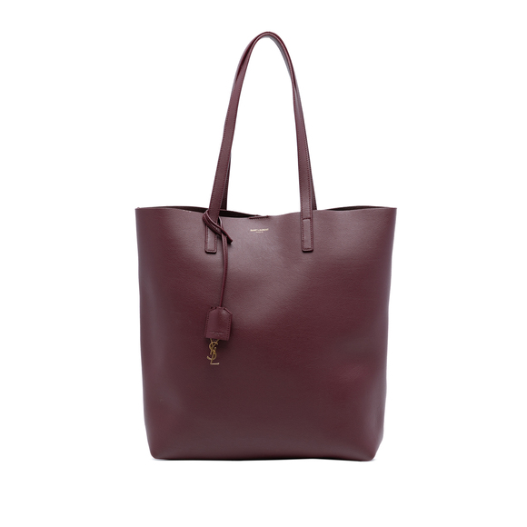 Saint Laurent Handbags - Pre-Loved Saint Laurent North South Leather Shopping Tote